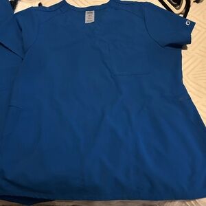 Royal Blue Scrub Top & Pants